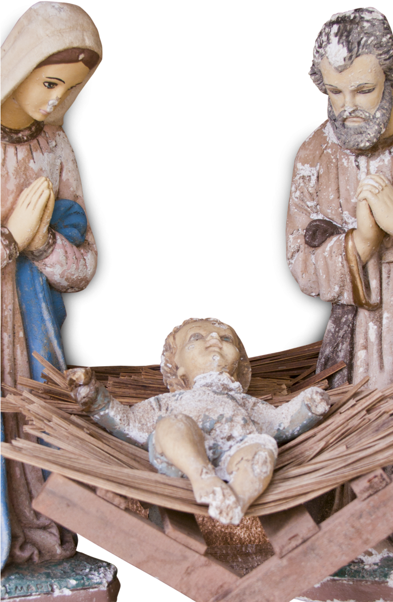 Sagrada Familia Semf - Statue (768x1200), Png Download