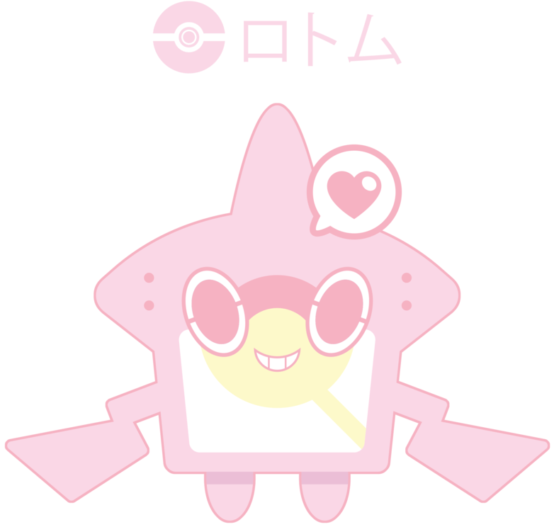 Dex Rotom By Itachi - Cartoon (800x767), Png Download