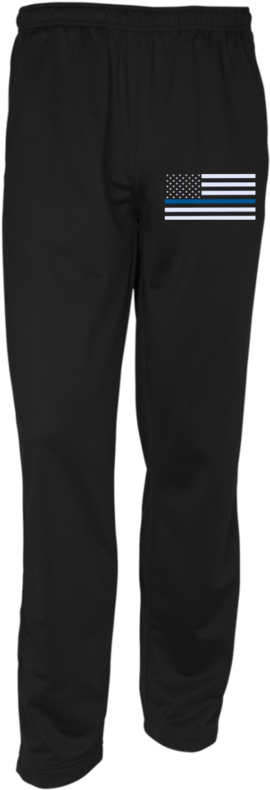 Men's Thin Blue Line Flag Sport Tek Warm Up Track Pants - Tuta Pyrex (800x800), Png Download