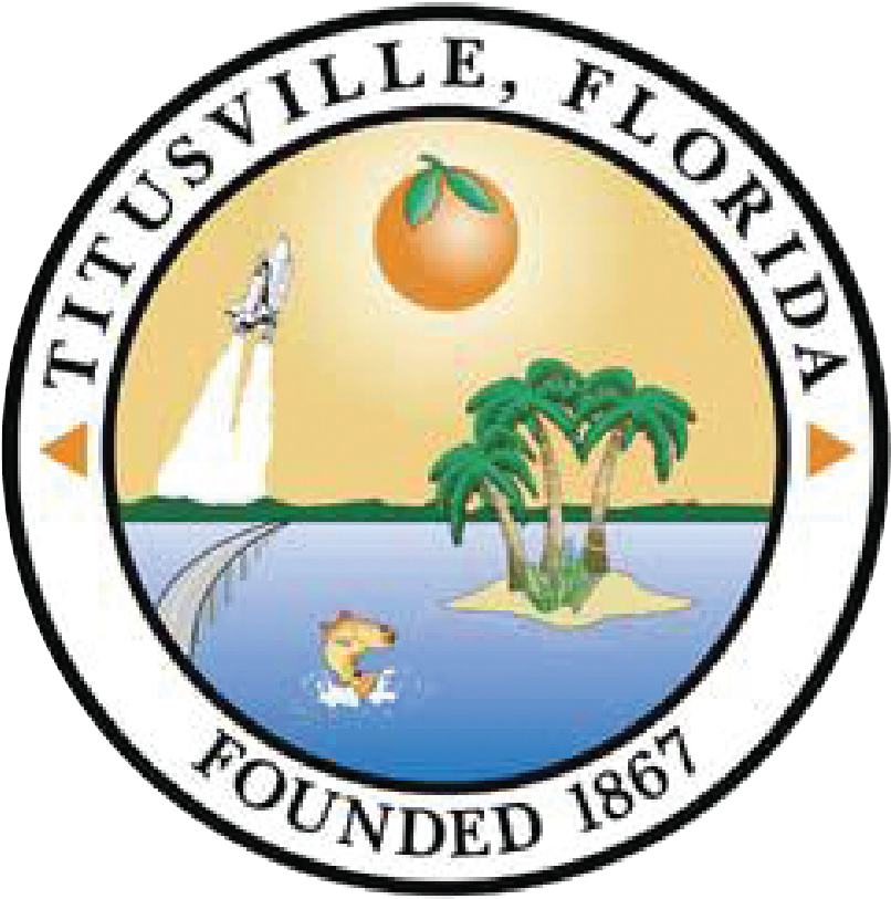 City Titusville - City Of Titusville Logo (838x838), Png Download