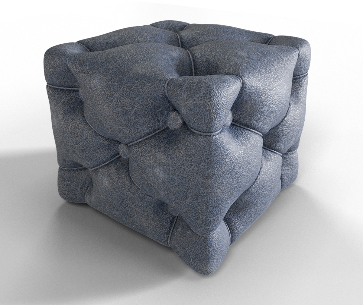 All Modeling Was Done In Blender, And The Basic Texturing - Club Chair (1200x1200), Png Download