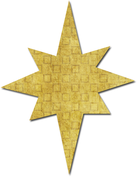 Freebie Star For Christmas Christmas Tree Star Png - Maple Leaf (3600x3600), Png Download