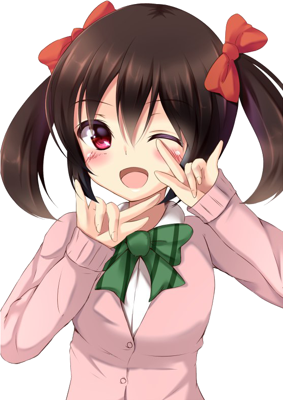 Nico Kawaii Png (558x800), Png Download