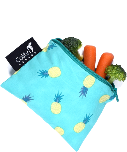 Colibri Reusable Snack Bag Small Pineapple - Coin Purse (605x604), Png Download