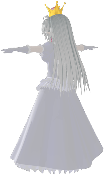 キングテレサ姫 こんなもんかなクッパ姫雛形流用なのですぐできたｗ - Cosplay (510x680), Png Download