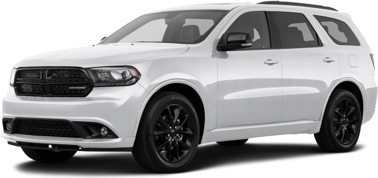 White 2016 Dodge Durango (1200x628), Png Download