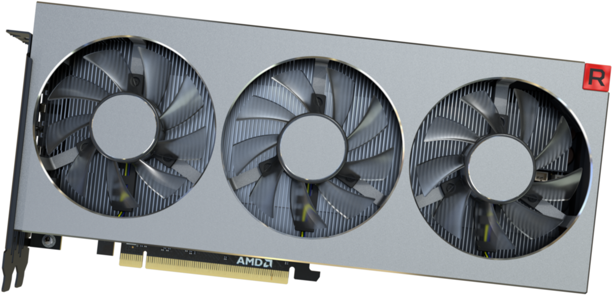 When Compared Directly With The Rx Vega 64, Amd Said - Video Card (1920x690), Png Download