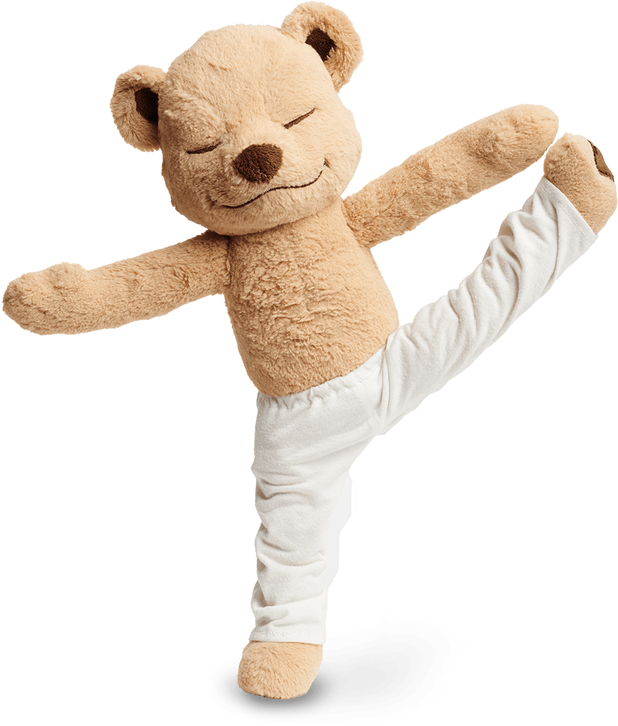Meddy Teddy Extended Big Toe Pose (1080x1080), Png Download