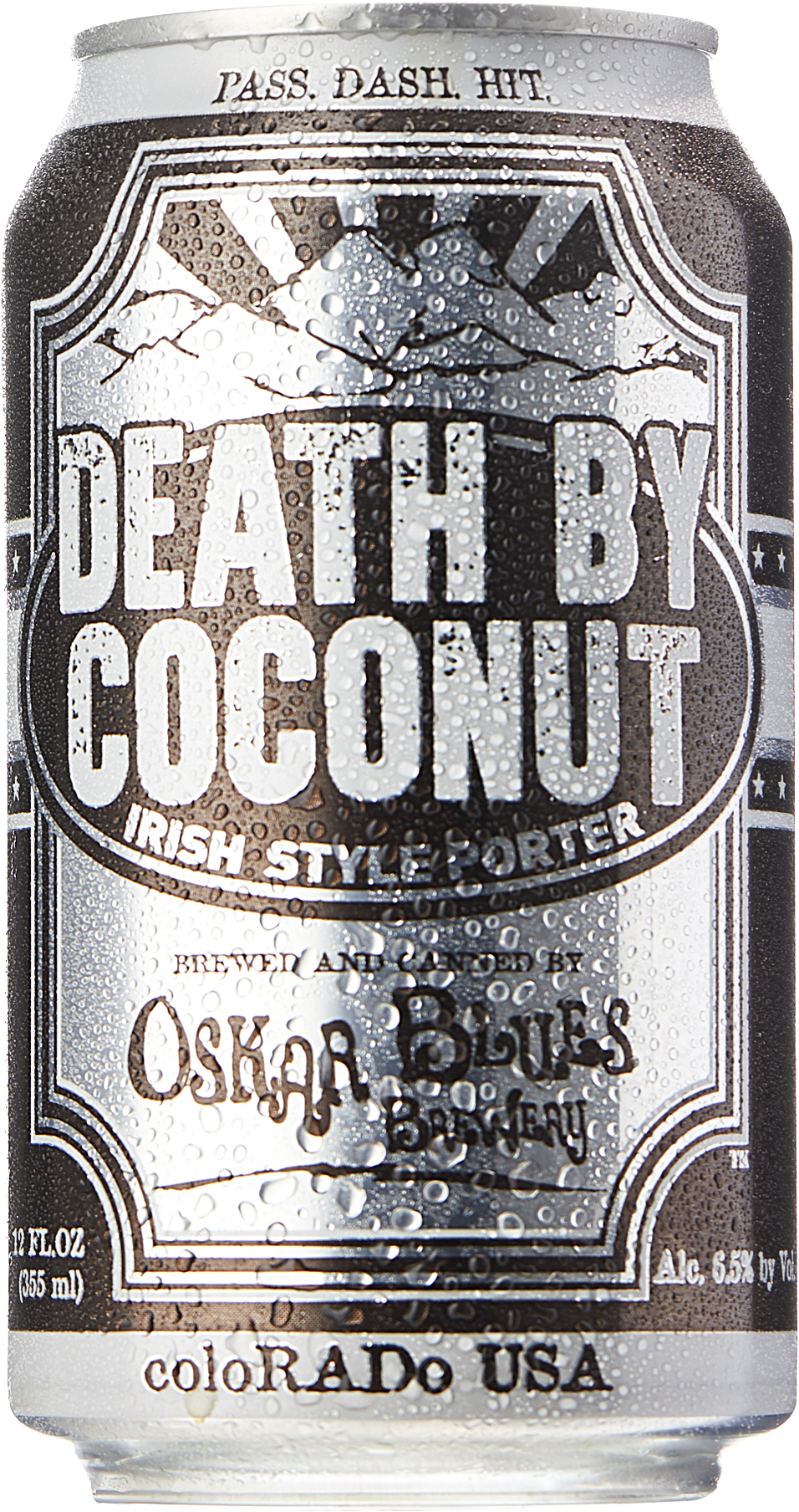 Oskar Blues Brewery Beer, Irish Porter, Death (2000x2000), Png Download