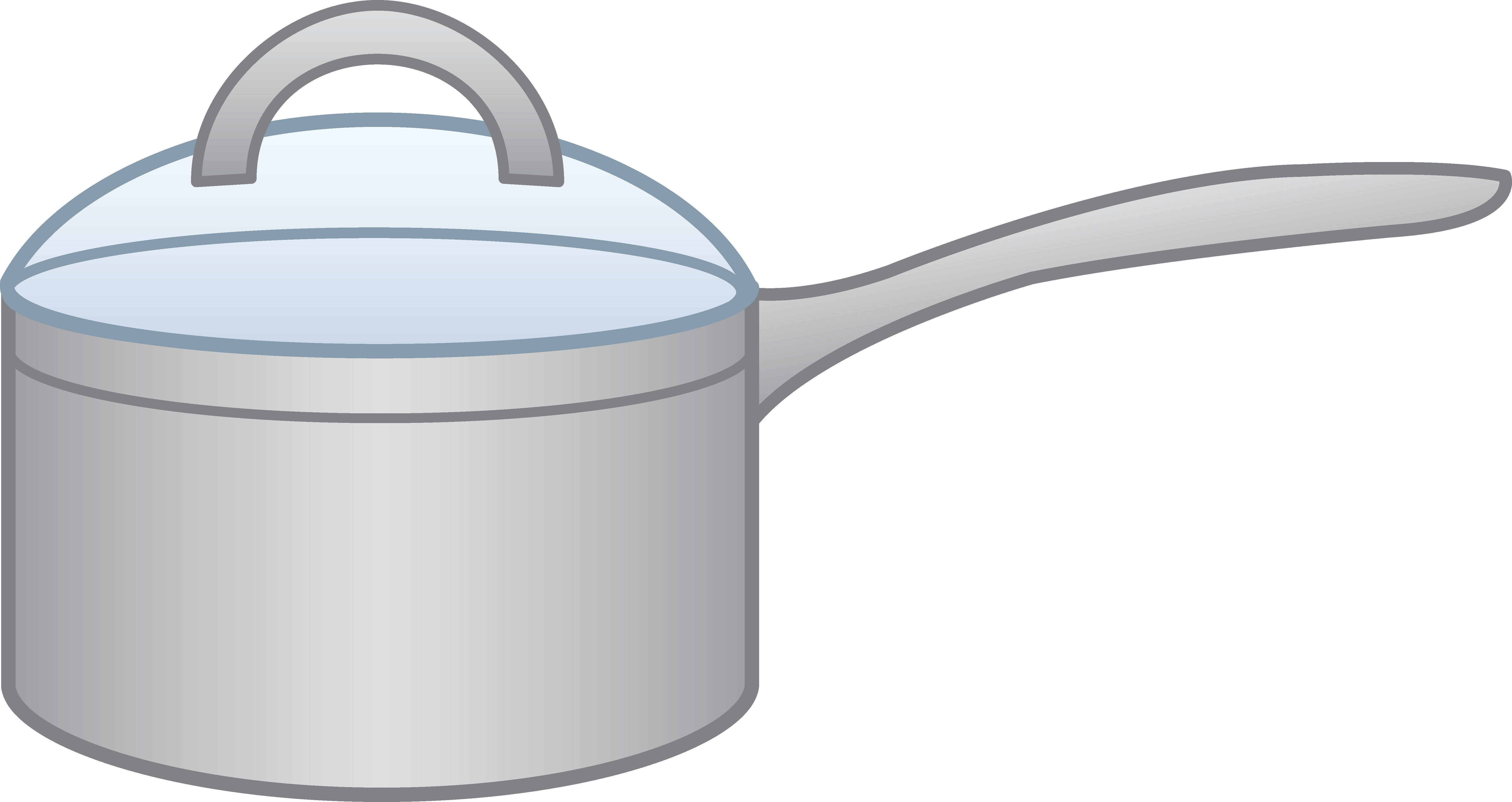 Cooking Pot Clip Art - Pot Clipart (6499x3450), Png Download