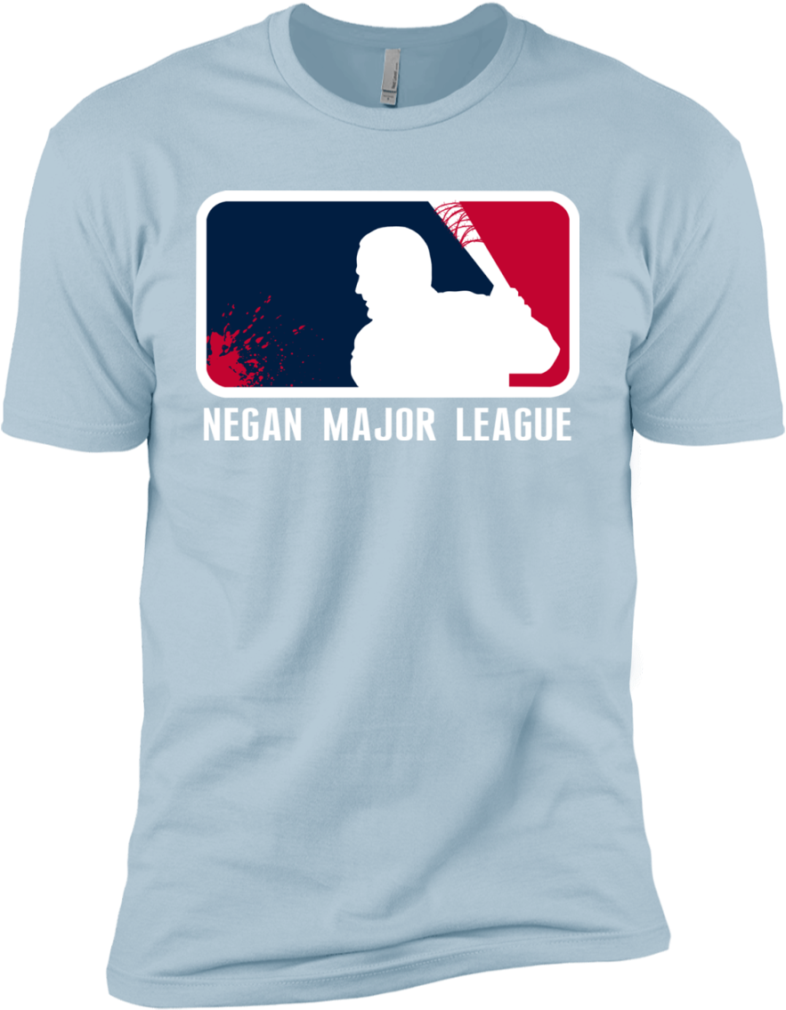 Negan Mayor League Boys Premium T-shirt - Play Drums Because I Love Banging (1155x1155), Png Download