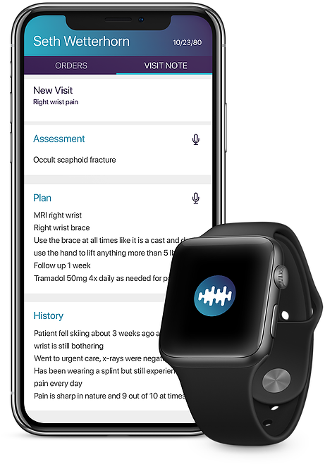 Sopris Health App - Medical Scribe (500x700), Png Download