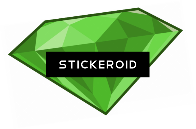 Minecraft Emerald - Graphic Design (683x450), Png Download