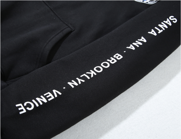 Stussy France Logo Hooded Sweater - First-person View (600x600), Png Download