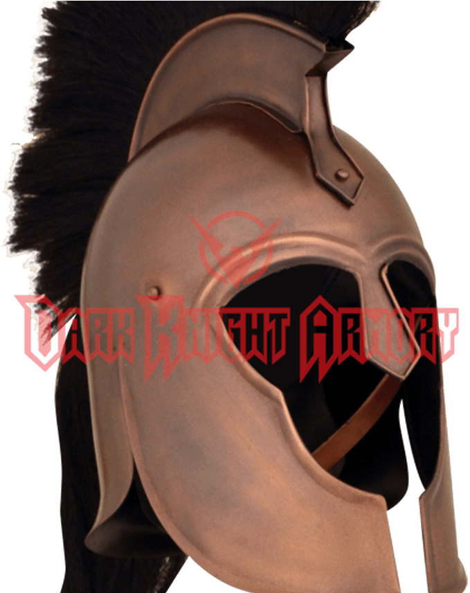 Greek Helmets, Spartan Helmets And Trojan Helmets From - Medieval War Helmet (1368x855), Png Download