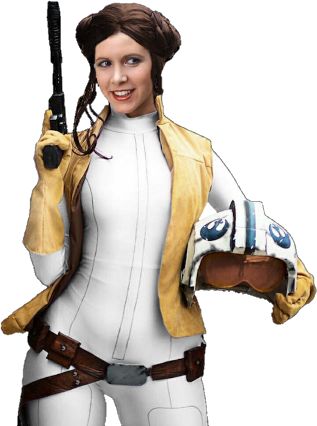 Leia Png - Star Wars Leia Png (655x863), Png Download