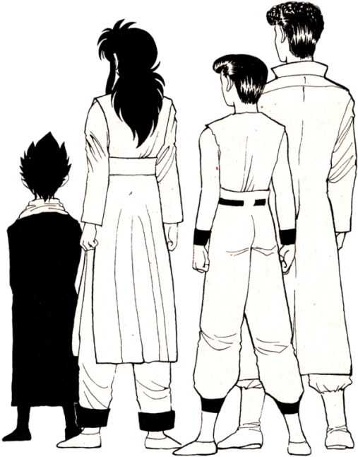 I Am Here - Yoshihiro Togashi (540x669), Png Download