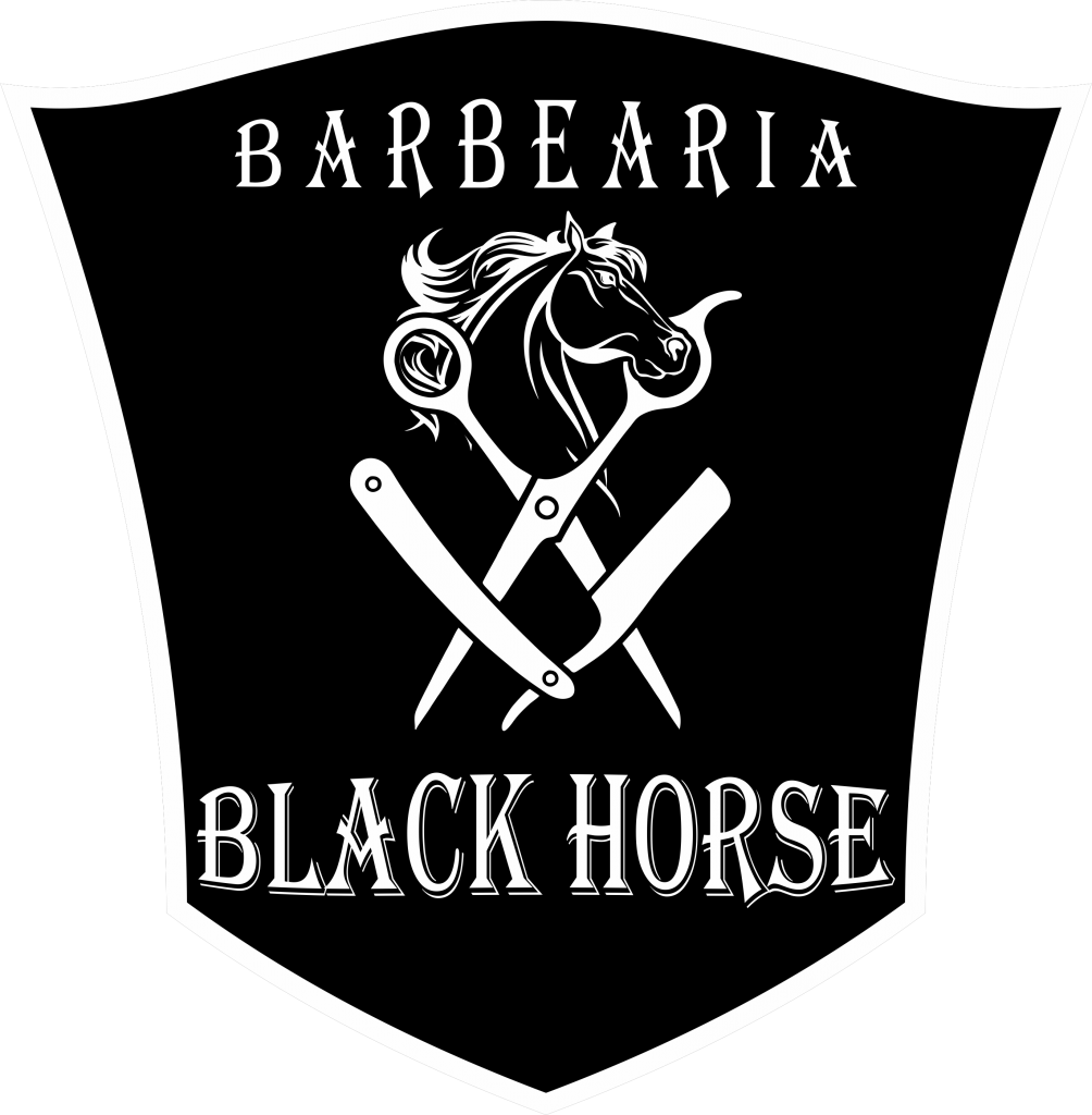 Brasão Barbearia Black Horse Png - Best Gift - Live Love Horse Hoodie/t-shirt/mug Black/navy/pink/white (1004x1024), Png Download