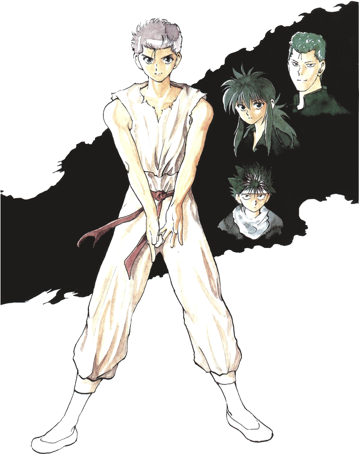 Smilenobakudan Yu Yu Hakusho The Gang Yyh - Yu Yu Hakusho Manga Cover (710x1000), Png Download