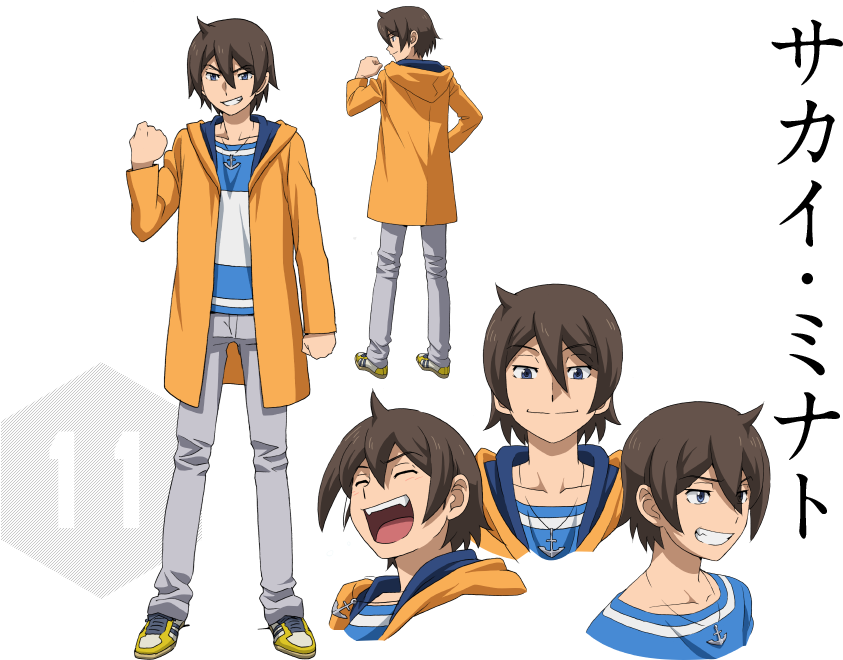 View Samegoogleiqdbsaucenao Minato Sakai Character - Gundam Build Fighters Try Anime Characters (960x687), Png Download