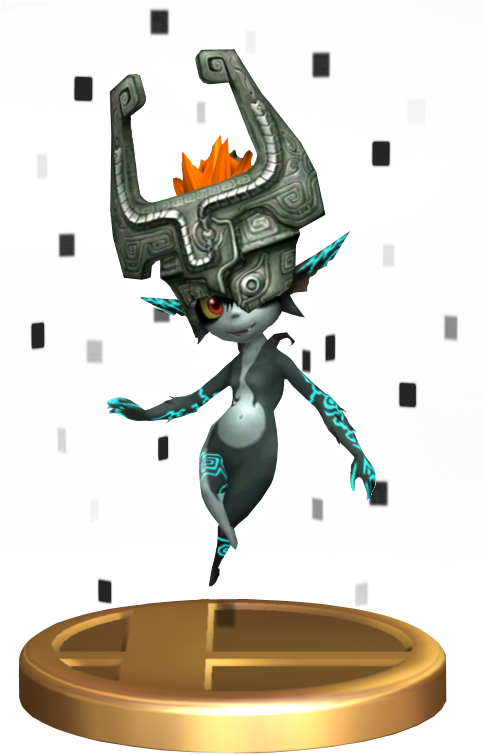 Not Even Joking Midna But In Her Imp Form - Zelda Twilight Princess Midna (482x771), Png Download