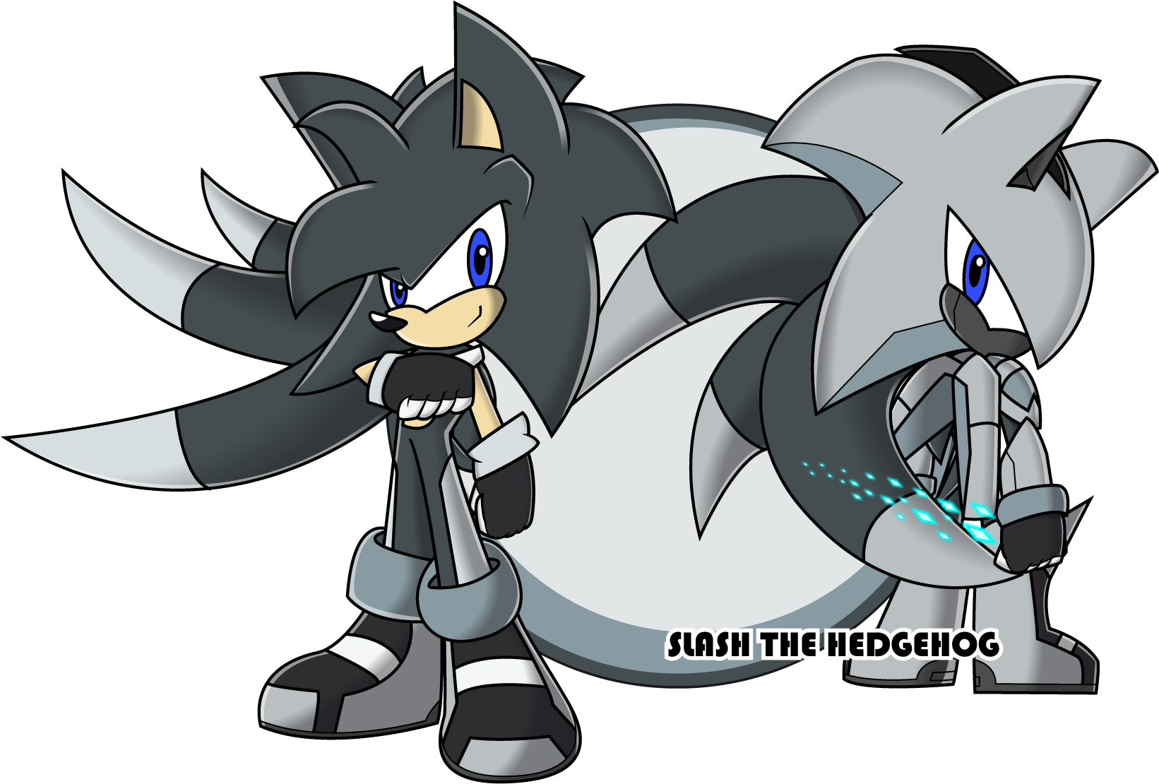 Download Slash In His Two Form, Left - Slash PNG Image with No ...