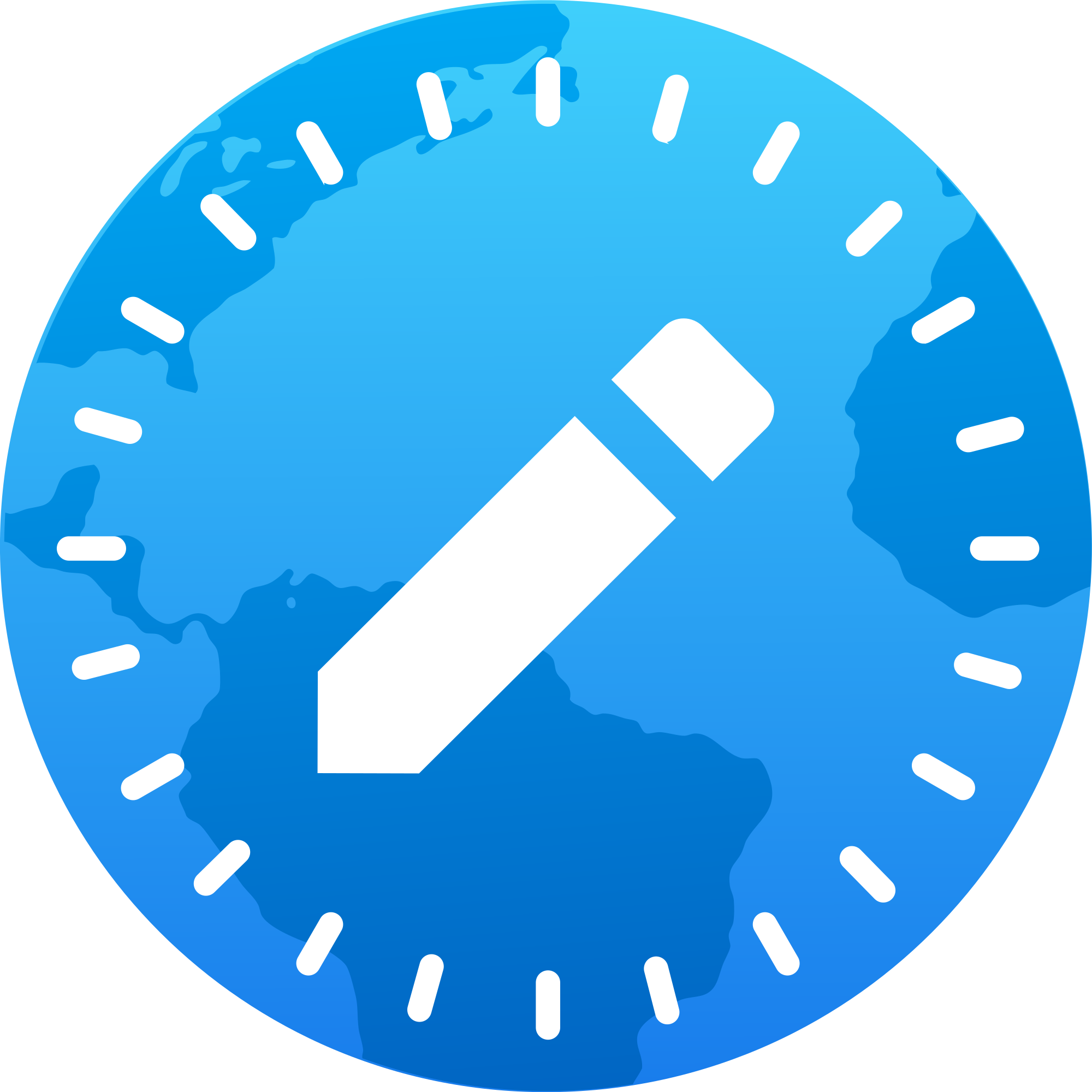 Open - American English Overseas Center Panamá (2000x2000), Png Download