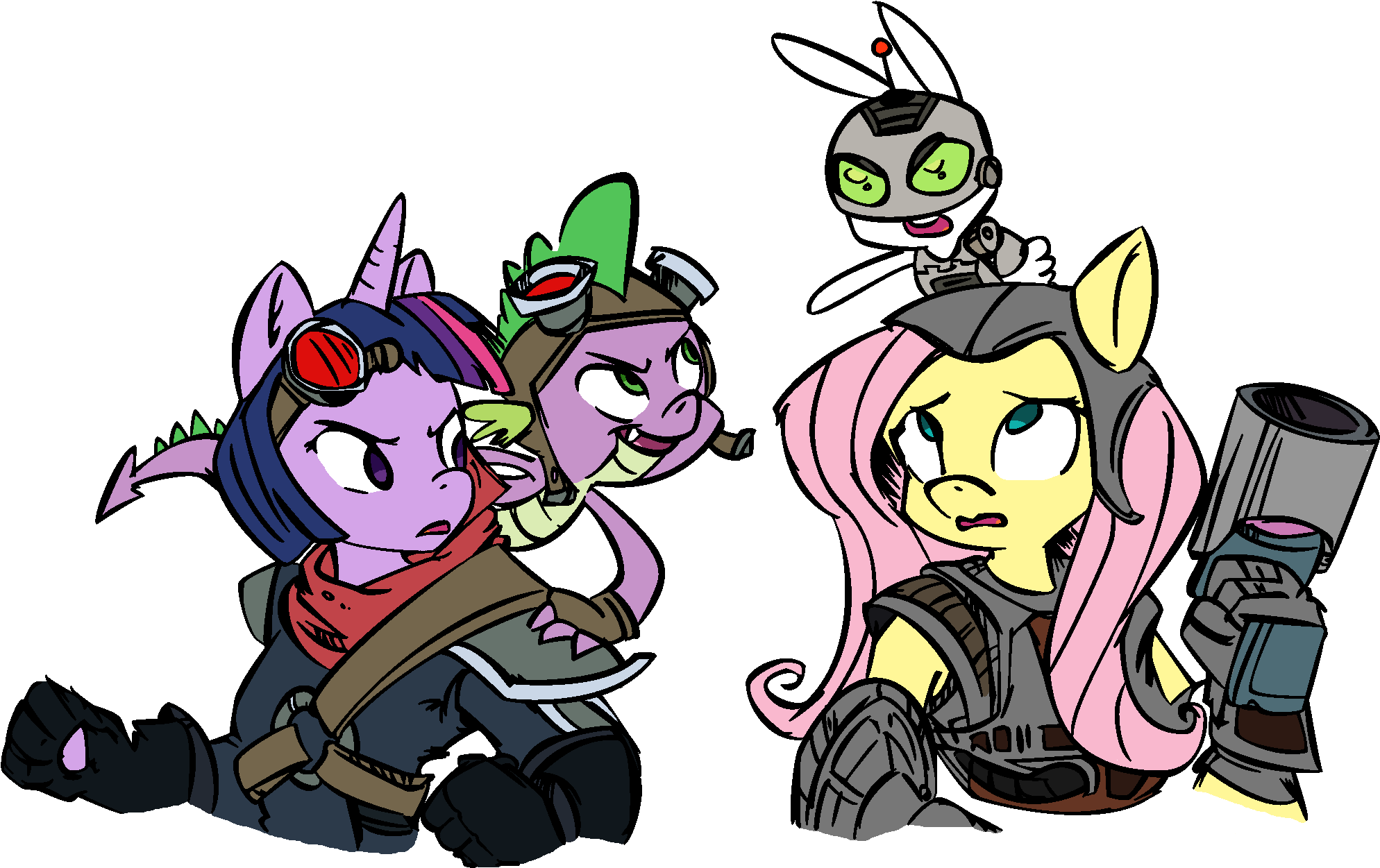 Angel Bunny, Anthro, Artist Needed, Colored, Crossover, (2000x1263), Png Download