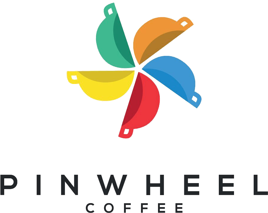 Pinwheel Coffee - Black (1200x860), Png Download