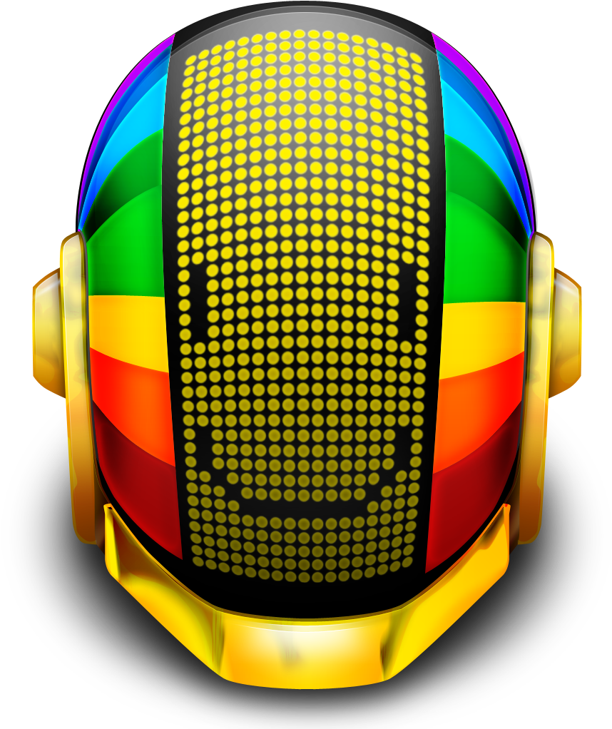 Smiley Png Picture - Daft Punk Icons Png (1024x1024), Png Download