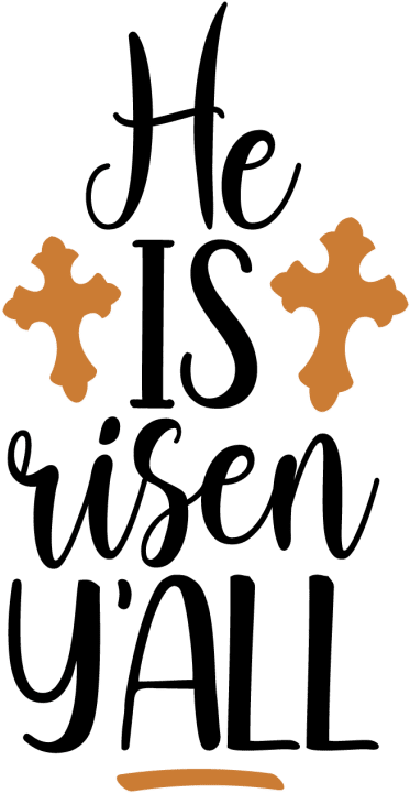 He Is Risen Y'all - Scalable Vector Graphics (1024x1024), Png Download