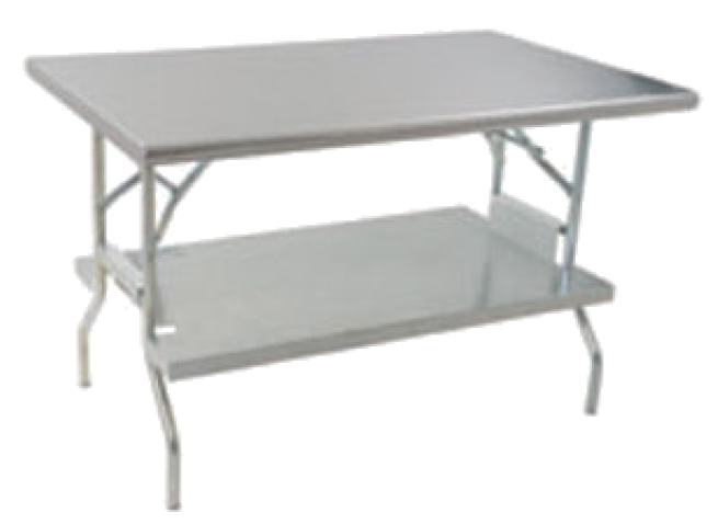 Eagle Group T3072f-uss 30" X 72" Stainless Steel Lok-n-fold (800x800), Png Download