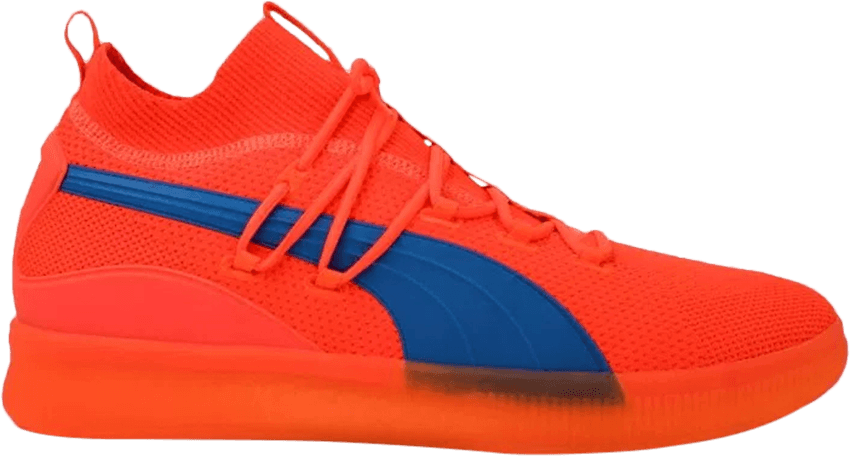 Clyde Court 'new York Knicks' Pe - Puma Clyde Court Mens (850x456), Png Download
