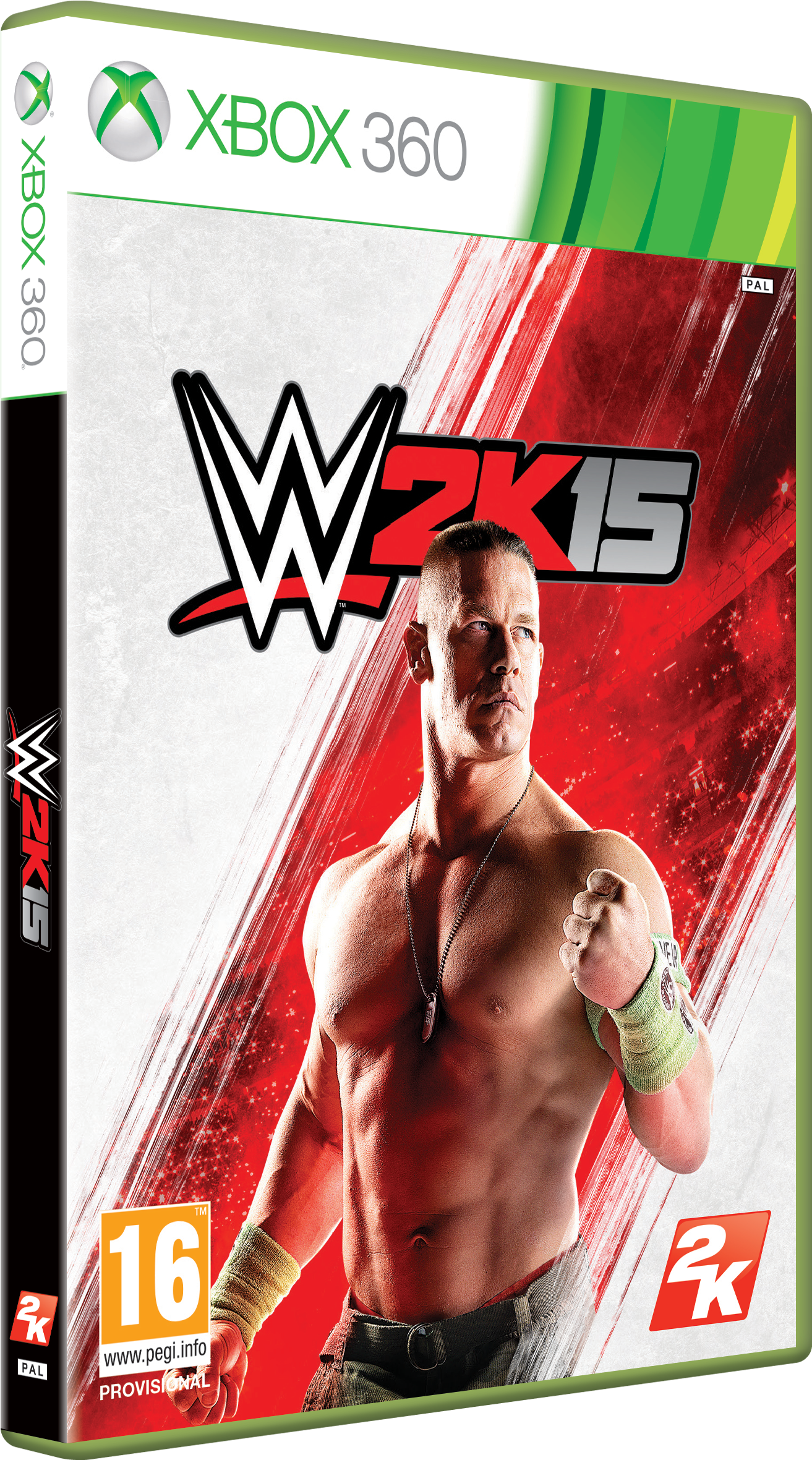 Wwe 2k15 360 3d Spa - Wwe 2k15 Cover Xbox 360 (1417x2480), Png Download