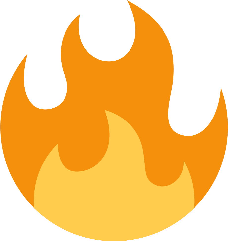 Emojis Are Hot Right Now - Emoji Flama Png (1024x1024), Png Download