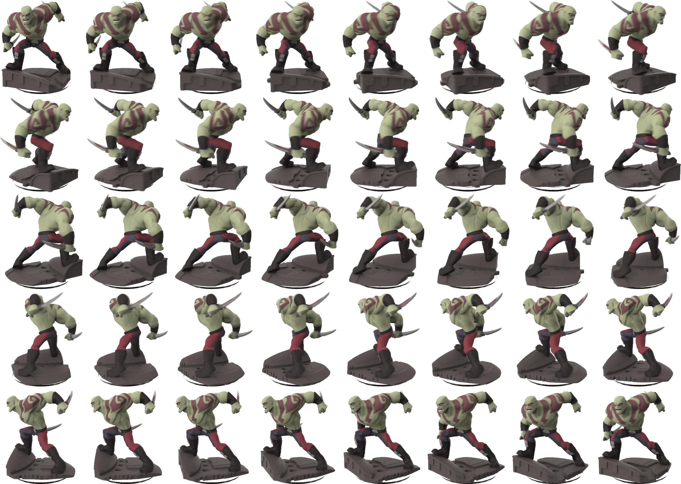 File Size - Ak Tronic Disney Infinity 2.0: Einzelfigur Drax (2376x1695), Png Download