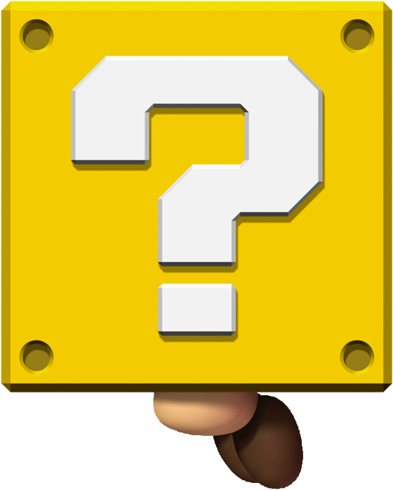 Question Block Goomba - Moneda De Mario Bros (580x721), Png Download