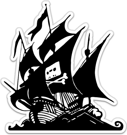 Top 10 Best Torrent Websites 2019 Updated - Pirate Bay Logo Png (650x650), Png Download