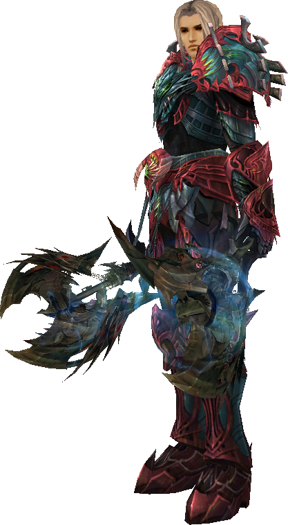 Tauti Dual Axe Weapon (417x758), Png Download
