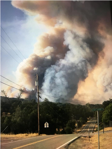 2018 Carr Fire - Smoke (660x500), Png Download