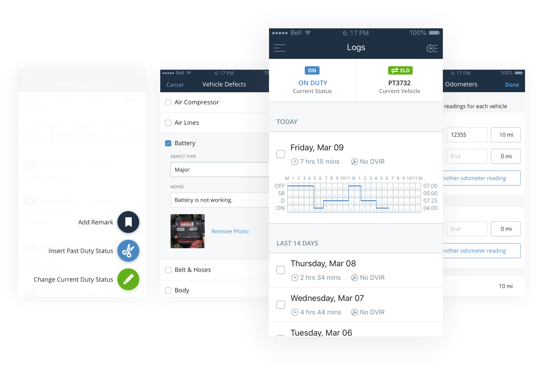 Keeptruckin Is The Easiest To Use And Most Reliable - Keep Truckin E Log (1830x1260), Png Download