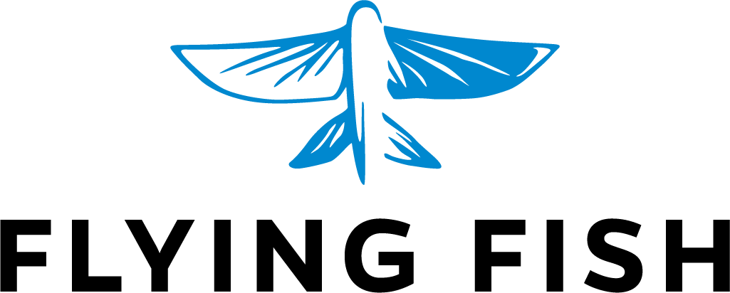 Flying Fish Logo (1025x412), Png Download