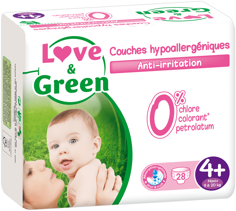 Charlotte Wwe Charlotte - Love & Green - Couches Jetables Hypoallergéniques (800x800), Png Download