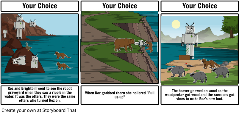 The Wild Robot - Cartoon (815x395), Png Download