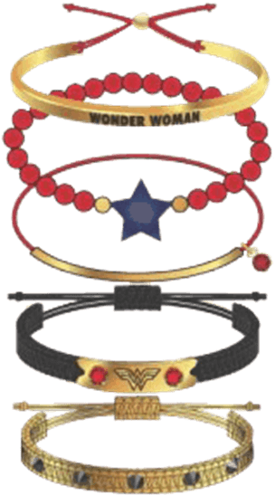 Wonder Woman Arm Party Bracelets - Walking Dead Daryl Dixon Crossbow Arm Party Bracelet (555x555), Png Download
