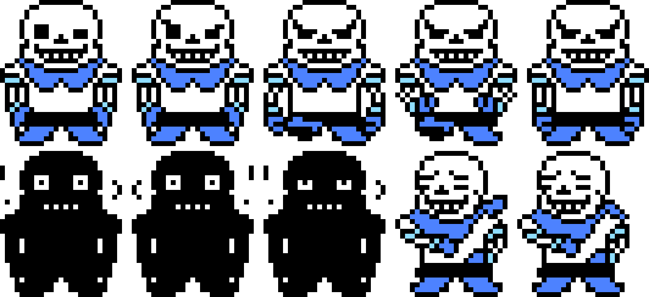 Download Sans Sprite Sheet Undertale Sans Papyrus Hoodie Coat Cosplay Costume Png Image With No Background Pngkey Com