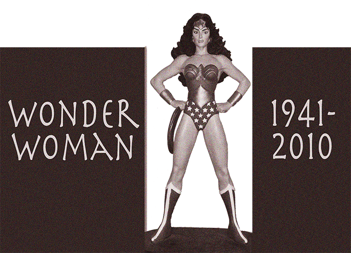 A Memorial To Wonder Woman, Giving Her Life As 1941 - Wonder Woman (700x504), Png Download