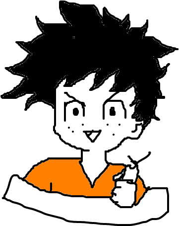 Midoriya - Drawing (1020x608), Png Download