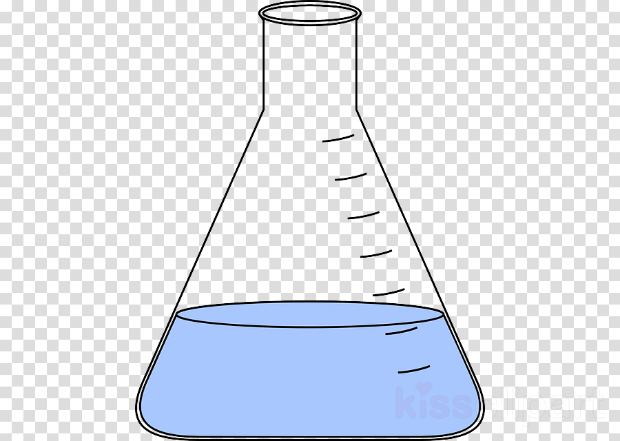 Chemistry Flask Clipart Laboratory Flasks Erlenmeyer - Steel Clipart (900x640), Png Download