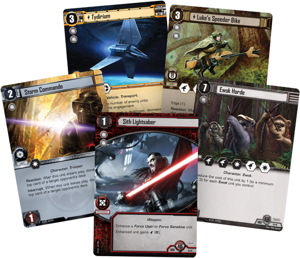 Posted Image - Star Wars Lcg: New Alliances Force Pack (600x516), Png Download